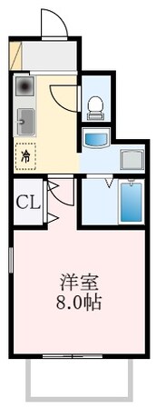 アムール福の物件間取画像